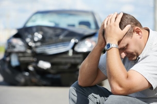 Man Suffering from Car Accident - Spokane Car Accident Lawyer