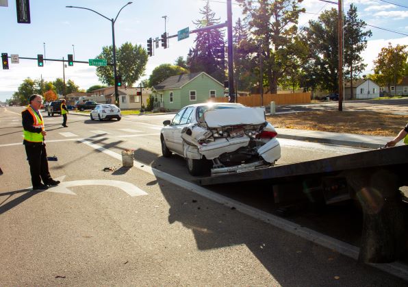 Car Crash in Boise, Idaho