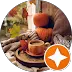 Autumn decor sparkle