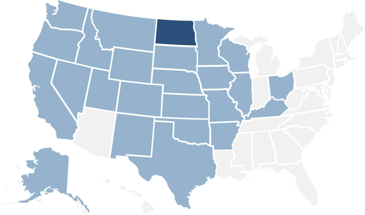 Lowe law group home s11 North dakota map img