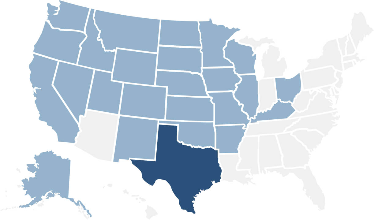 Lowe law group home s11 Texas map img