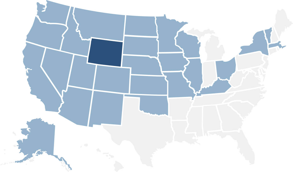 Lowe law group home s11 WY map img