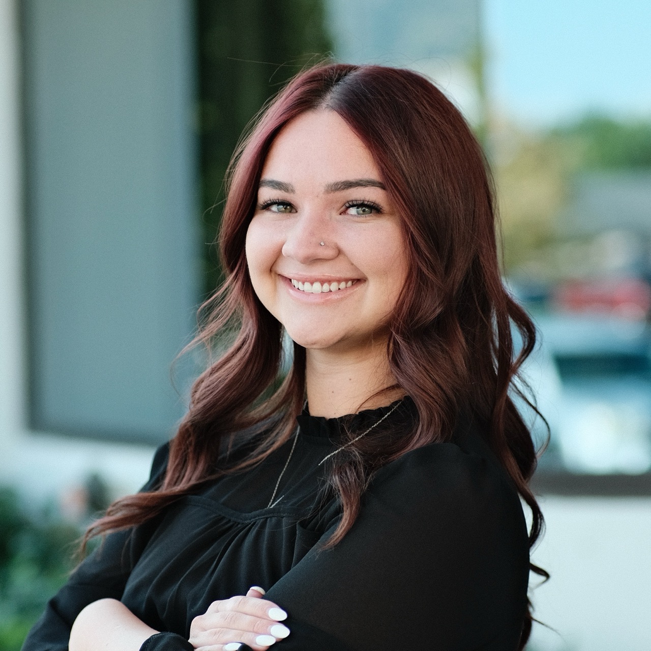 Smiling woman