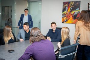 Portland personal injury attorney discussing a personal injury case