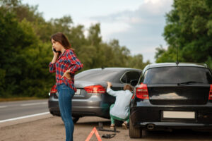 Wichita car accident at a dangerous intersection where a Wichita car accident lawyer can help recover compensation