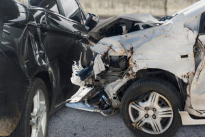 Car crash in Springfield Illinois where a Springfield IL car accident lawyer helps injury victims recover compensation