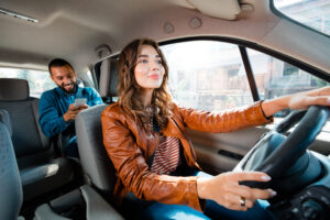 Rideshare vehicles in Minneapolis where a Minneapolis rideshare accident lawyer helps crash victims recover compensation