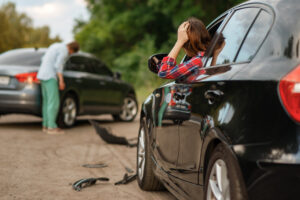 Salt Lake City traffic scene where a Salt Lake City car accident settlement attorney helps injury victims recover compensation